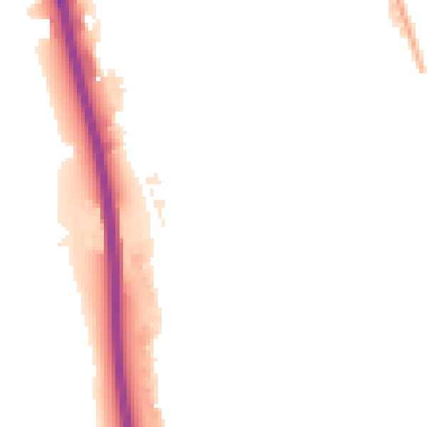 Night-time road noise heatmap for NE11 0TU