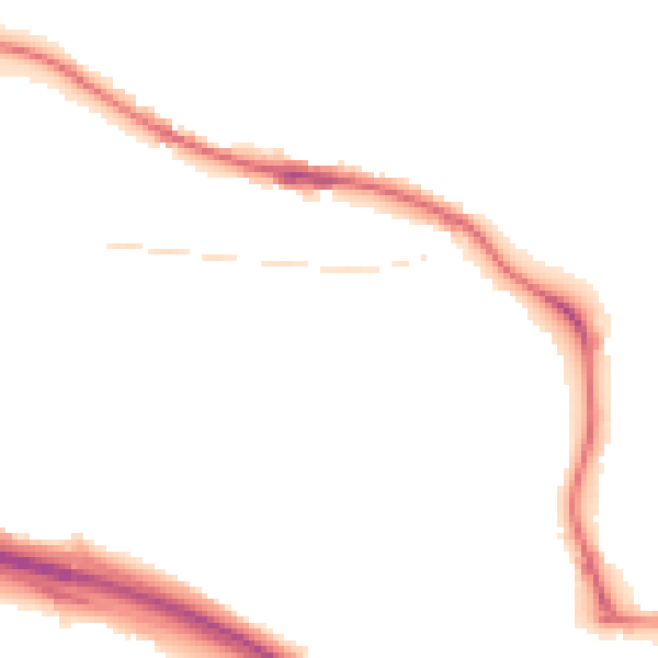 Night-time road noise heatmap for NE11 9AQ