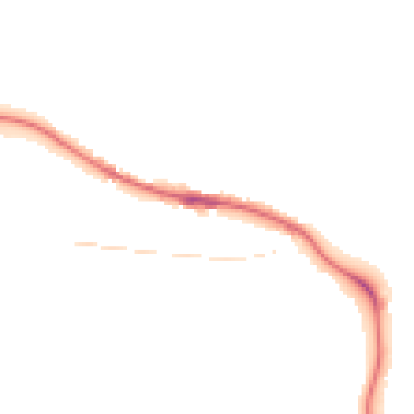 Night-time road noise heatmap for NE11 9DX