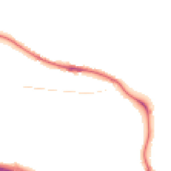 Night-time road noise heatmap for NE11 9FH