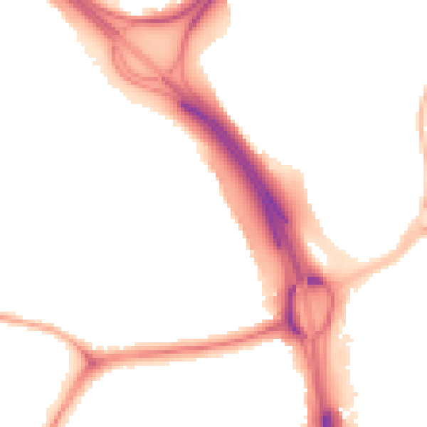 Night-time road noise heatmap for NE11 9LD