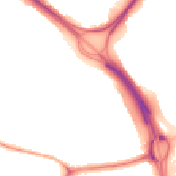 Night-time road noise heatmap for NE11 9LQ