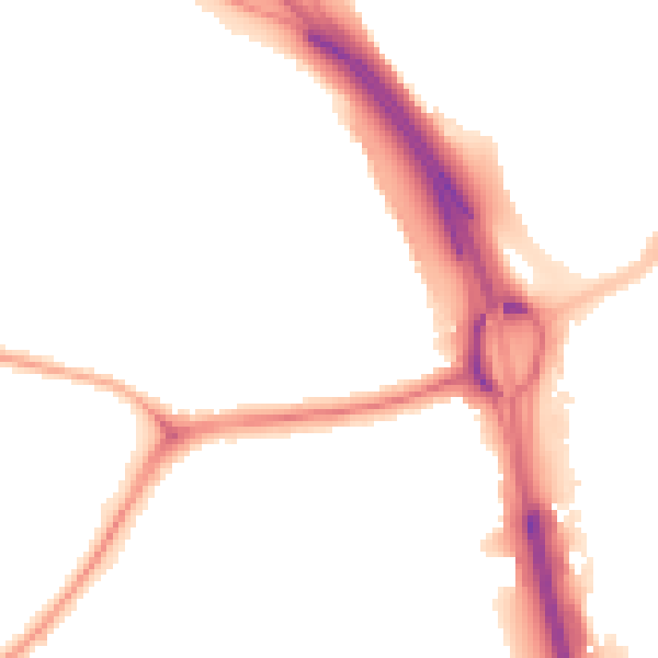 Night-time road noise heatmap for NE11 9LX
