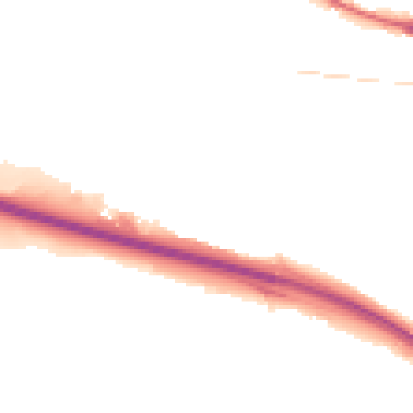 Night-time road noise heatmap for NE11 9PD