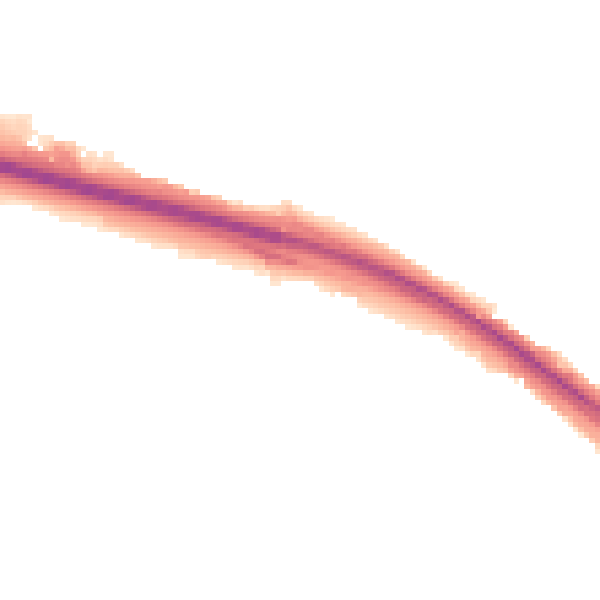 Night-time road noise heatmap for NE11 9PF