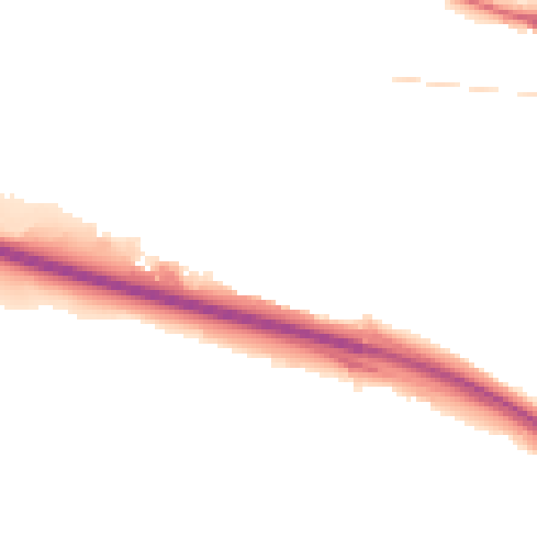 Night-time road noise heatmap for NE11 9PH