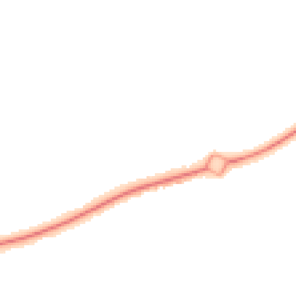 Night-time road noise heatmap for NE12 5BR
