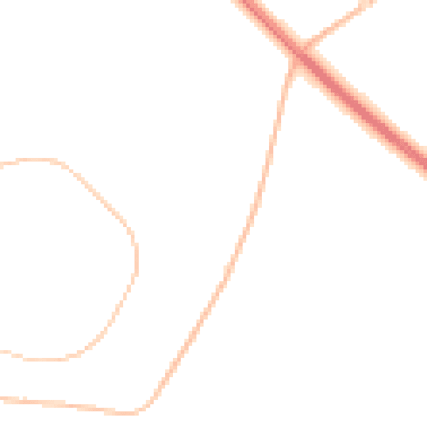 Night-time road noise heatmap for NE12 6FQ