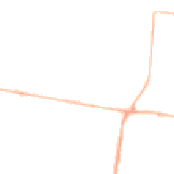Night-time road noise heatmap for NE12 7AW
