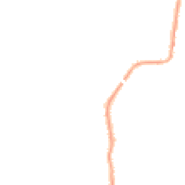 Night-time road noise heatmap for NE12 7HT
