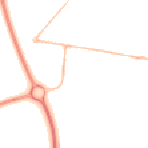 Night-time road noise heatmap for NE12 7NT