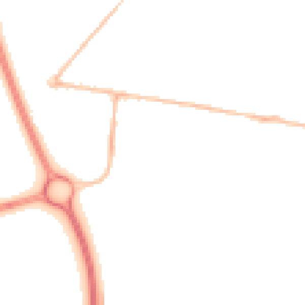 Night-time road noise heatmap for NE12 7NX
