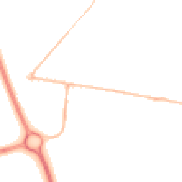Night-time road noise heatmap for NE12 7NZ
