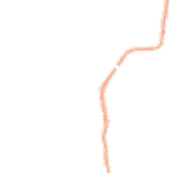 Night-time road noise heatmap for NE12 8AR