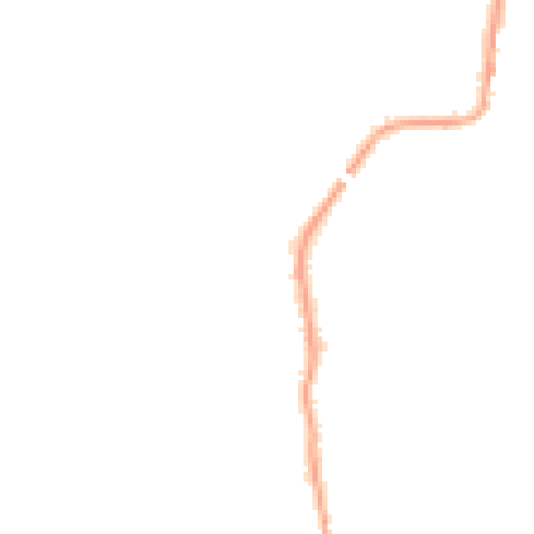 Night-time road noise heatmap for NE12 8AS