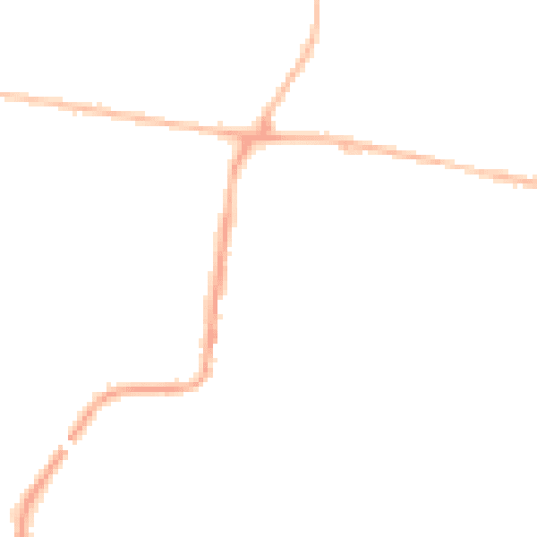 Night-time road noise heatmap for NE12 9AF