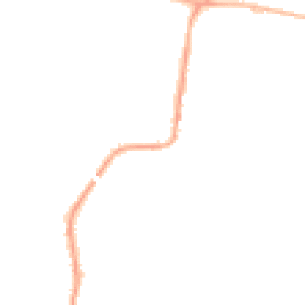 Night-time road noise heatmap for NE12 9BT