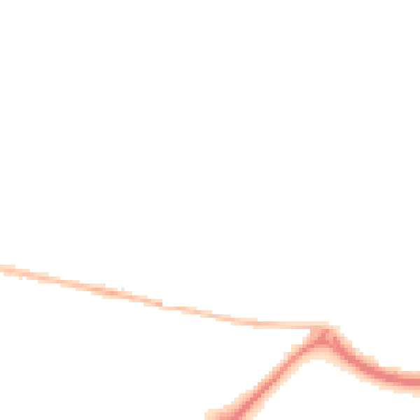 Night-time road noise heatmap for NE12 9DA