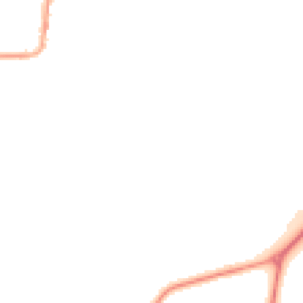 Night-time road noise heatmap for NE12 9LN