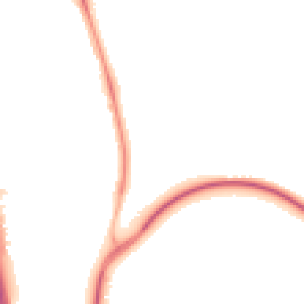 Night-time road noise heatmap for NE13 6BA