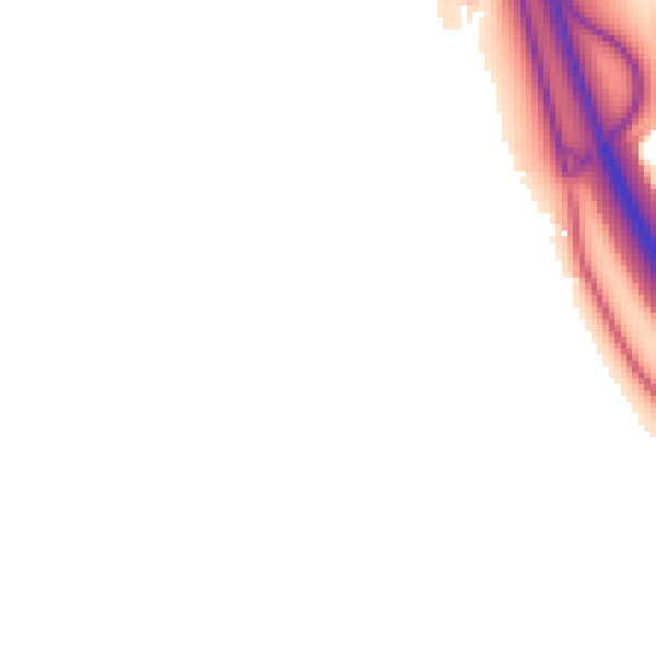 Daytime road noise heatmap for NE13 6DB
