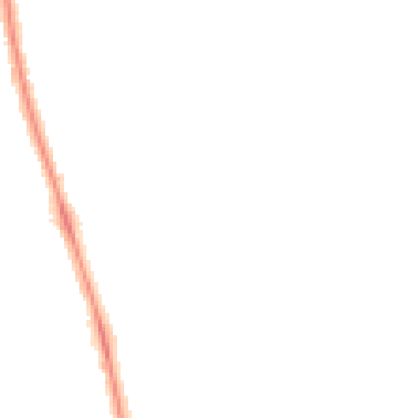 Night-time road noise heatmap for NE13 6DH