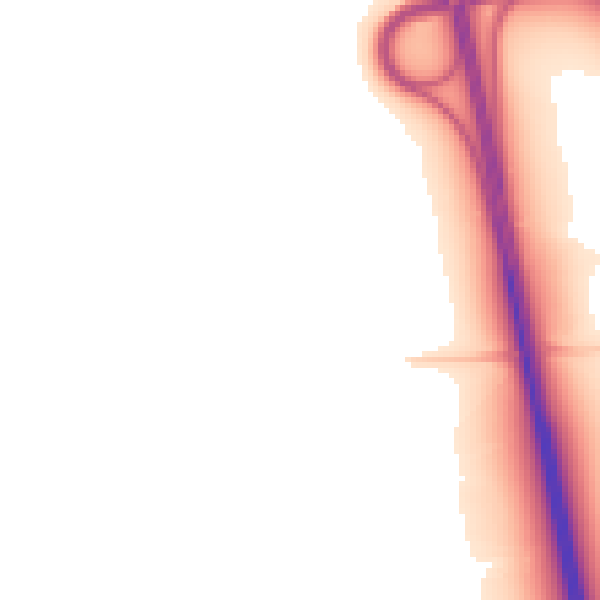 Daytime road noise heatmap for NE13 6DN