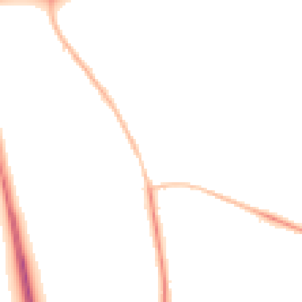 Night-time road noise heatmap for NE13 6DU