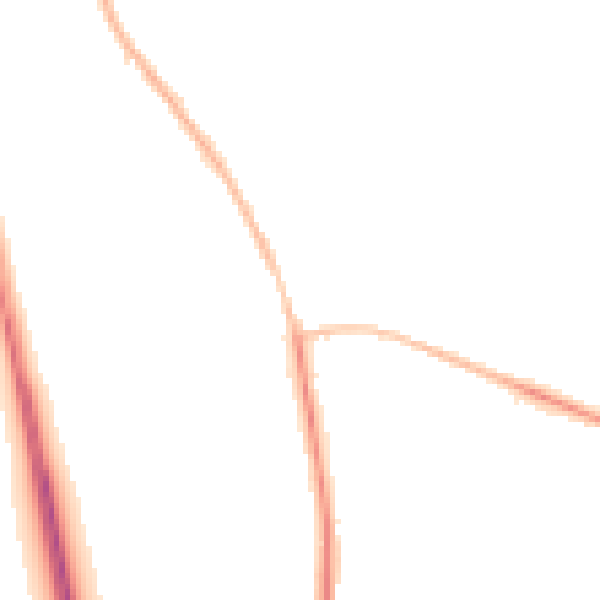Night-time road noise heatmap for NE13 6EA