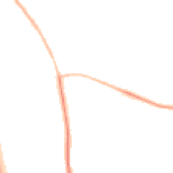 Night-time road noise heatmap for NE13 6HE