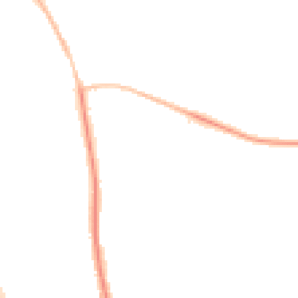 Night-time road noise heatmap for NE13 6HJ