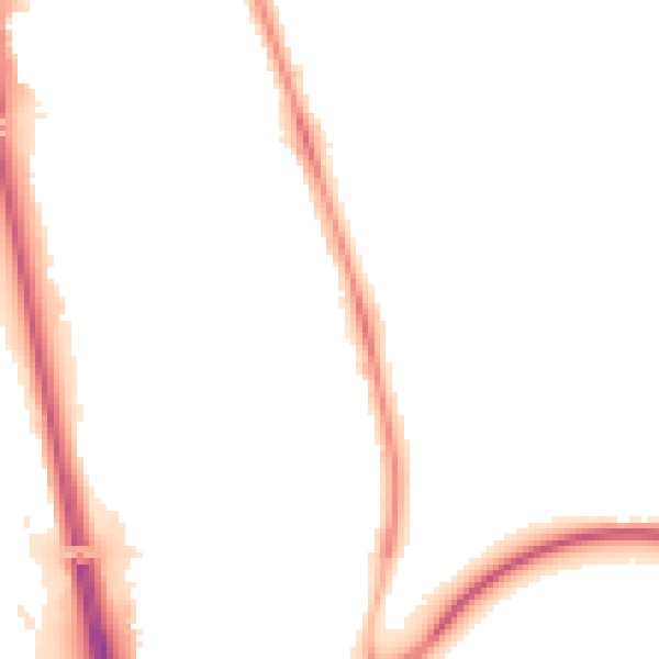 Night-time road noise heatmap for NE13 6JA