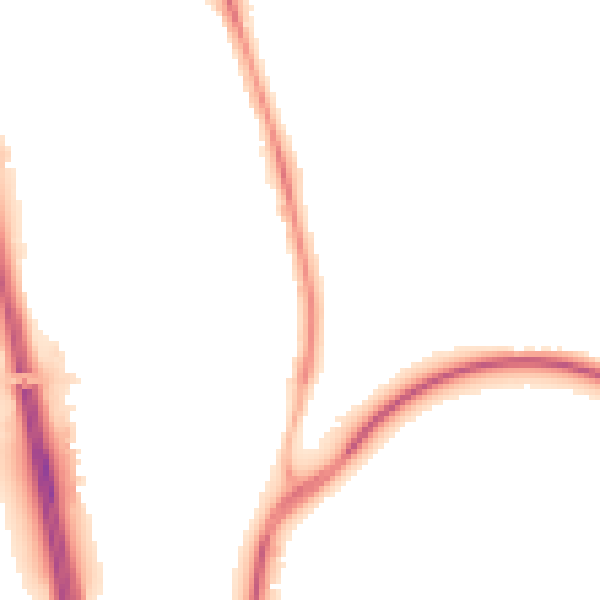 Night-time road noise heatmap for NE13 6PG
