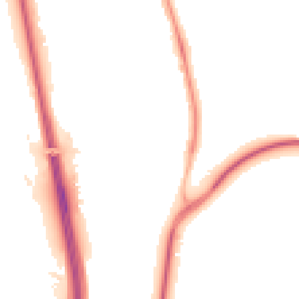 Night-time road noise heatmap for NE13 6PR