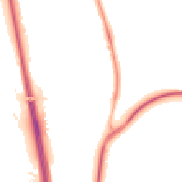 Night-time road noise heatmap for NE13 6QD