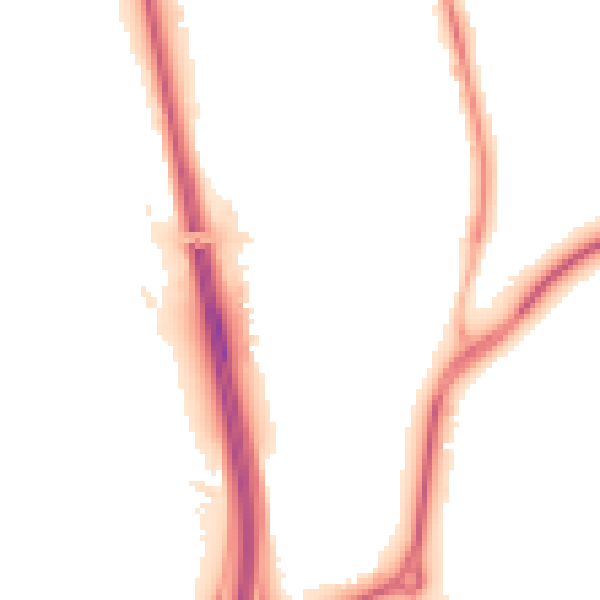 Night-time road noise heatmap for NE13 6QF