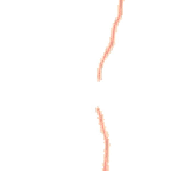 Night-time road noise heatmap for NE13 7AL