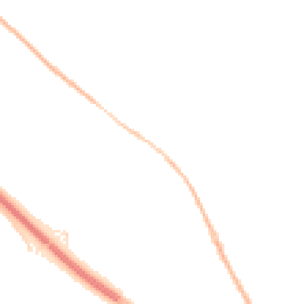 Night-time road noise heatmap for NE13 8AA