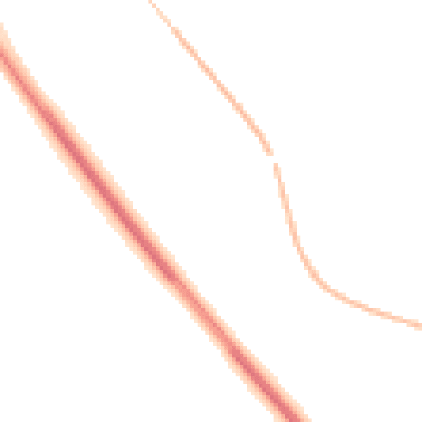 Night-time road noise heatmap for NE13 8AU