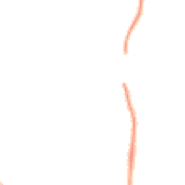 Night-time road noise heatmap for NE13 8AZ