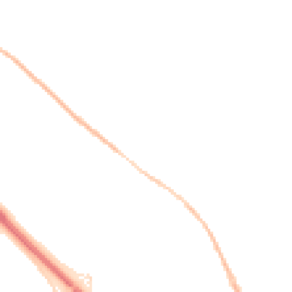Night-time road noise heatmap for NE13 8DA