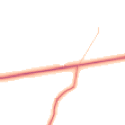 Daytime road noise heatmap for NE17 7AX