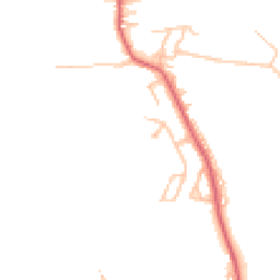 Daytime road noise heatmap for NE17 7BN