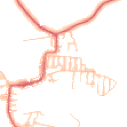 Daytime road noise heatmap for NE17 7BX