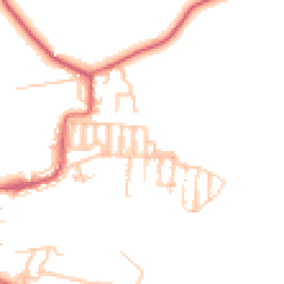 Daytime road noise heatmap for NE17 7DD