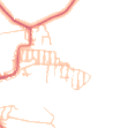 Daytime road noise heatmap for NE17 7DG