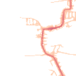 Daytime road noise heatmap for NE17 7JJ