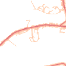 Daytime road noise heatmap for NE17 7PD