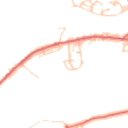 Daytime road noise heatmap for NE17 7PJ