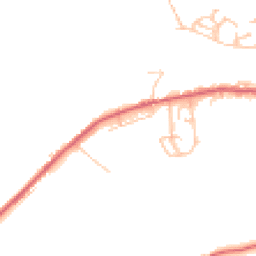Daytime road noise heatmap for NE17 7PW